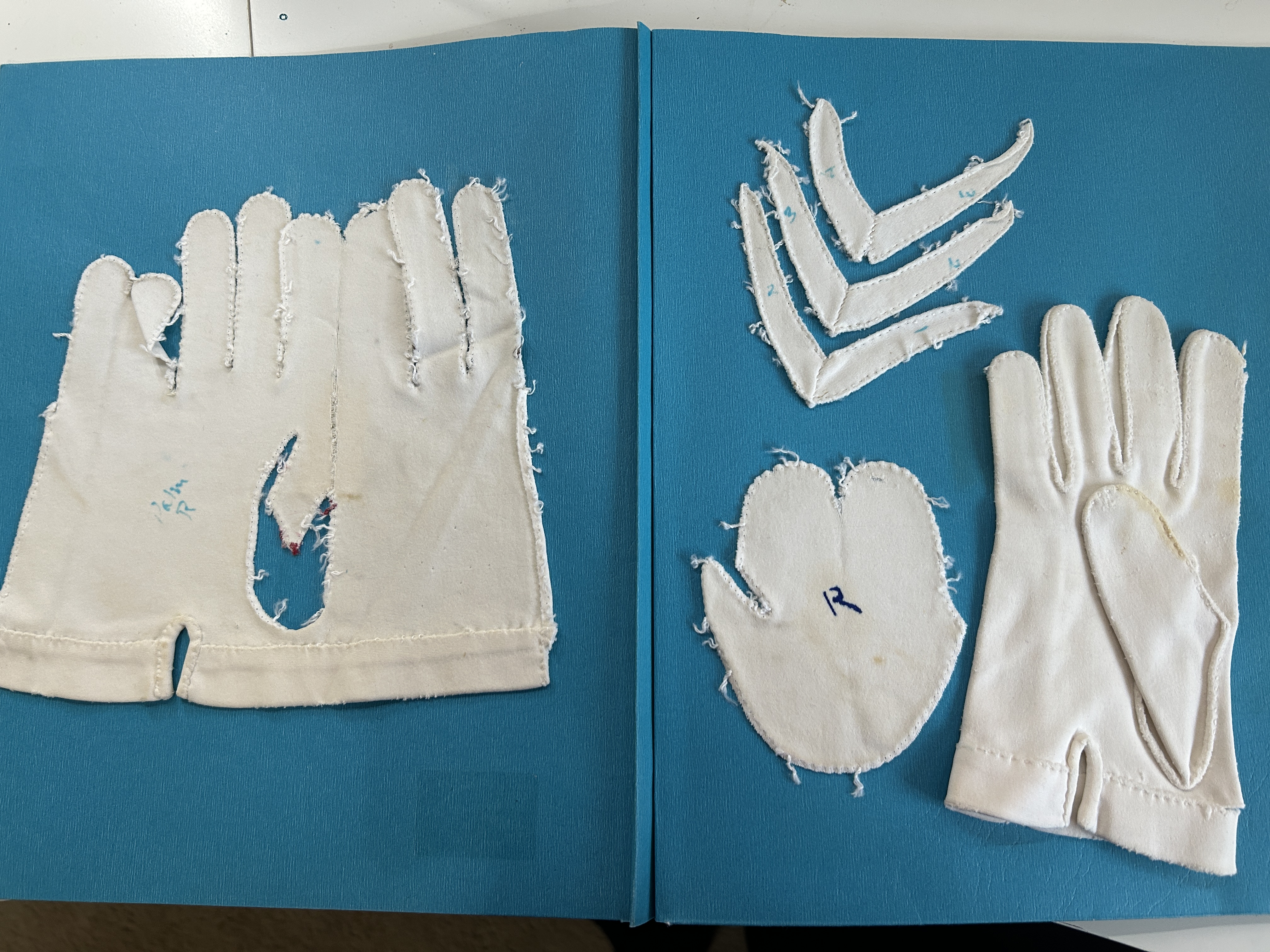 deconstructed glove