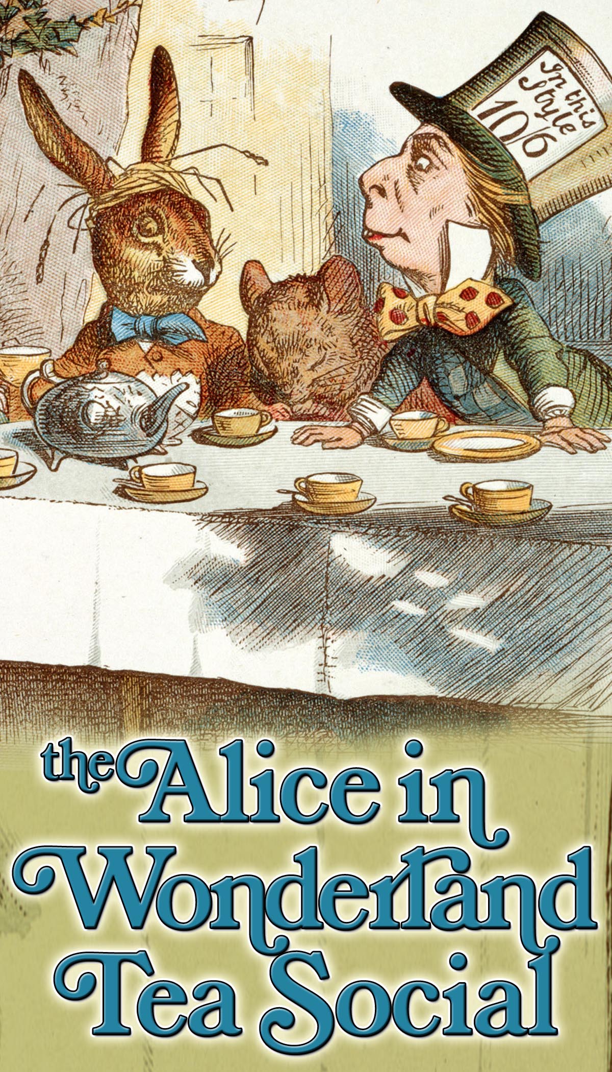 CGW Goes To The Alice in Wonderland Tea Social